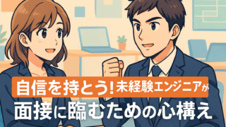 自信を持とう！未経験エンジニアが面接に臨むための心構え