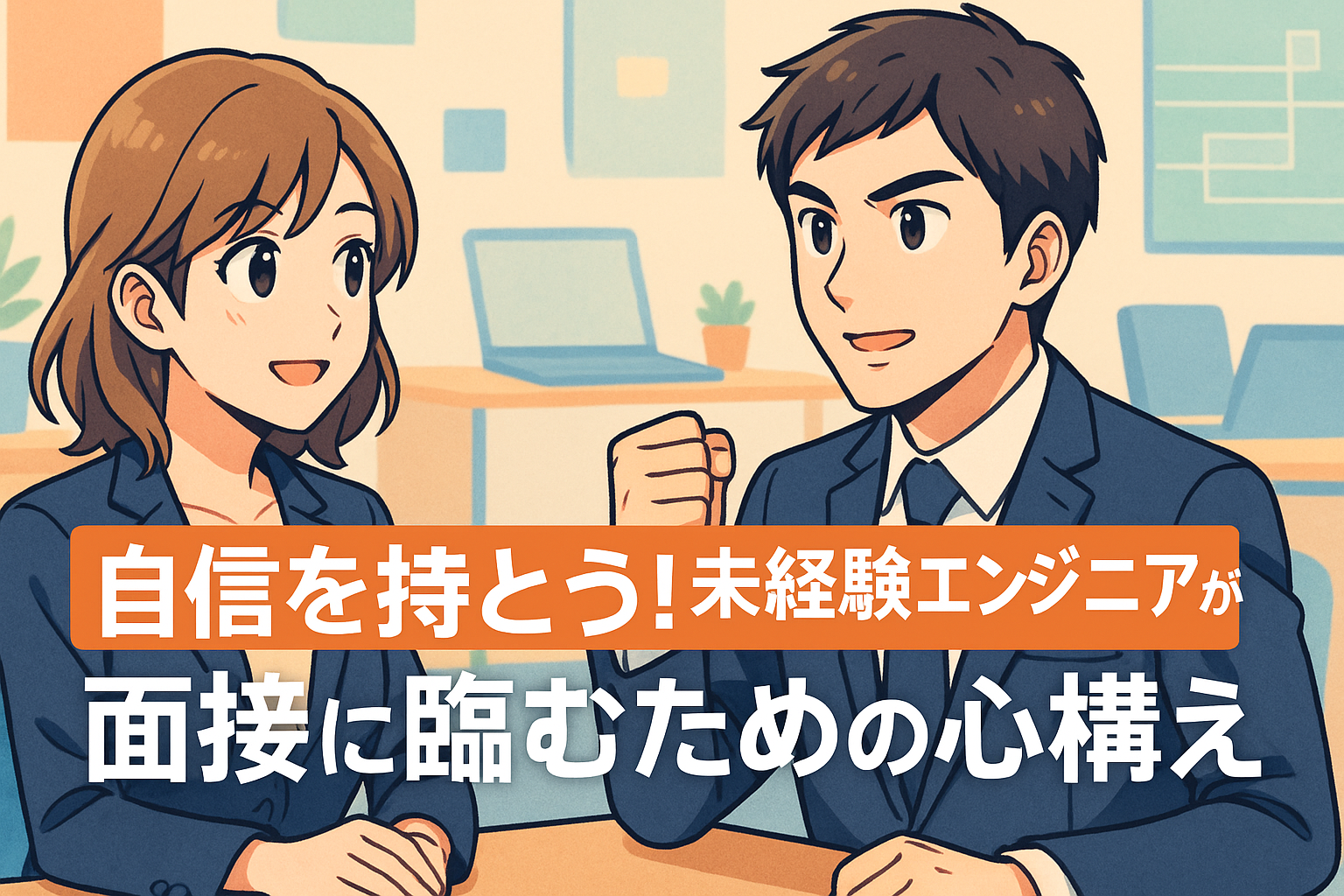 自信を持とう！未経験エンジニアが面接に臨むための心構え