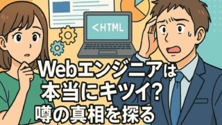 Webエンジニアは本当にキツイ？噂の真相を探る