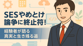 SESやめとけ論争に終止符！経験者が語る真実と生き残る道