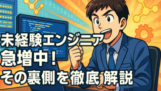 未経験エンジニア急増中！その裏側を徹底解説