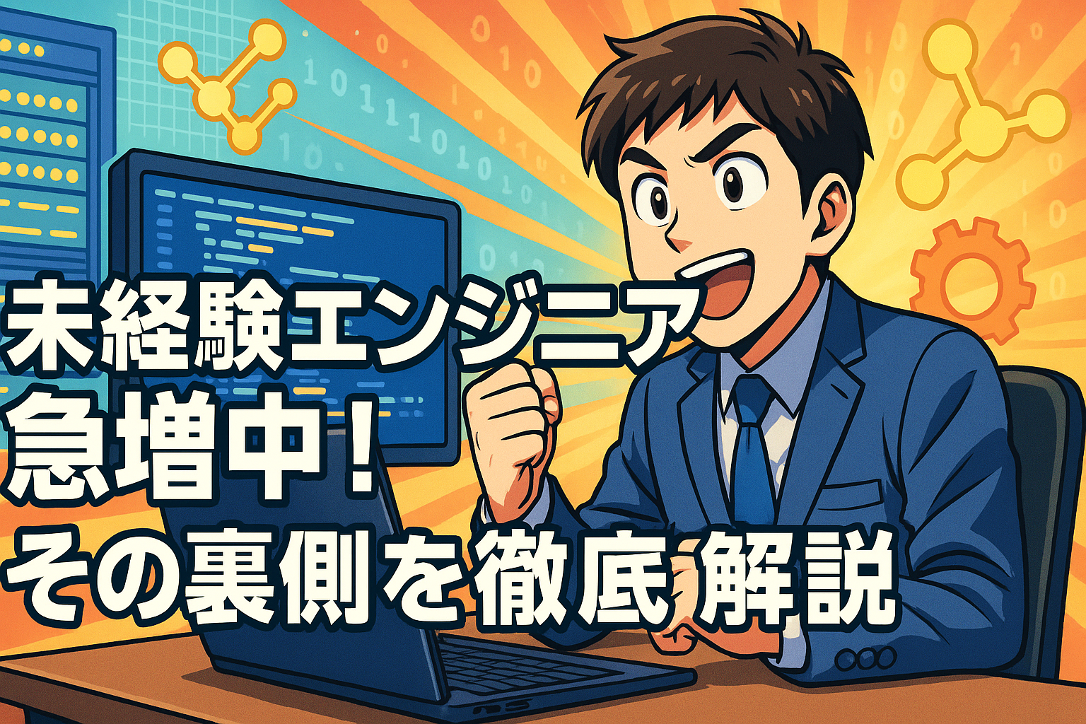 未経験エンジニア急増中！その裏側を徹底解説