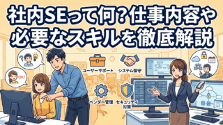 社内SEって何？仕事内容や必要なスキルを徹底解説