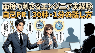 面接で刺さるエンジニア未経験自己PR｜30秒・1分の話し方