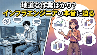 地道な作業ばかり？インフラエンジニアの本音に迫る