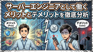 サーバーエンジニアとして働くメリットとデメリットを徹底分析