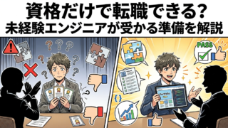 資格だけで転職できる？未経験エンジニアが受かる準備を解説