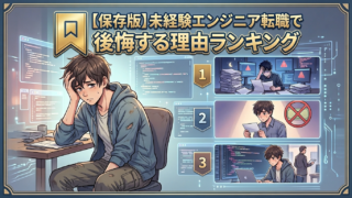 【保存版】未経験エンジニア転職で後悔する理由ランキング