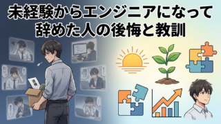 未経験からエンジニアになって辞めた人の後悔と教訓5選