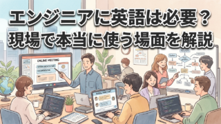 エンジニアに英語は必要?現場で本当に使う場面を解説